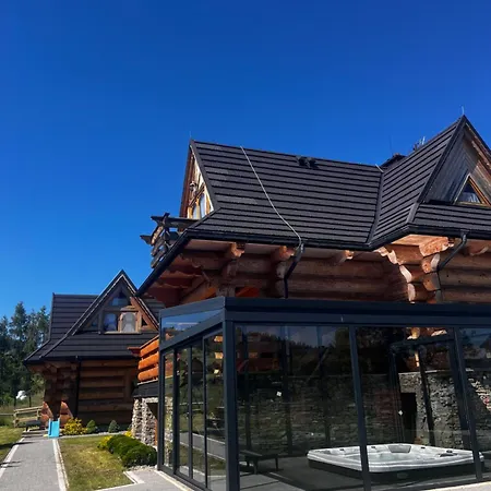 W Bialce Z Jacuzzi W Ogrodzie Chalet